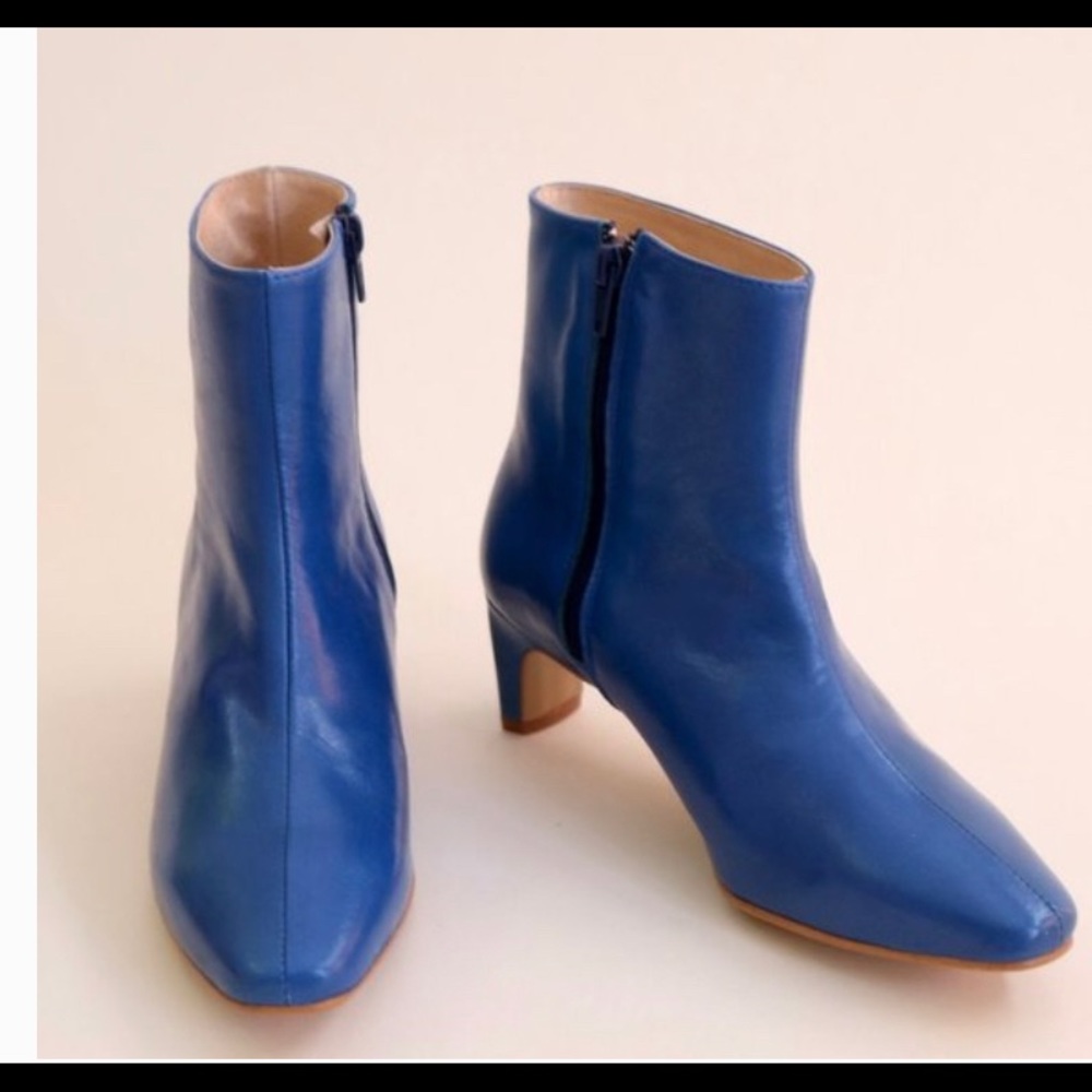 LAS Blue Ankle Boot